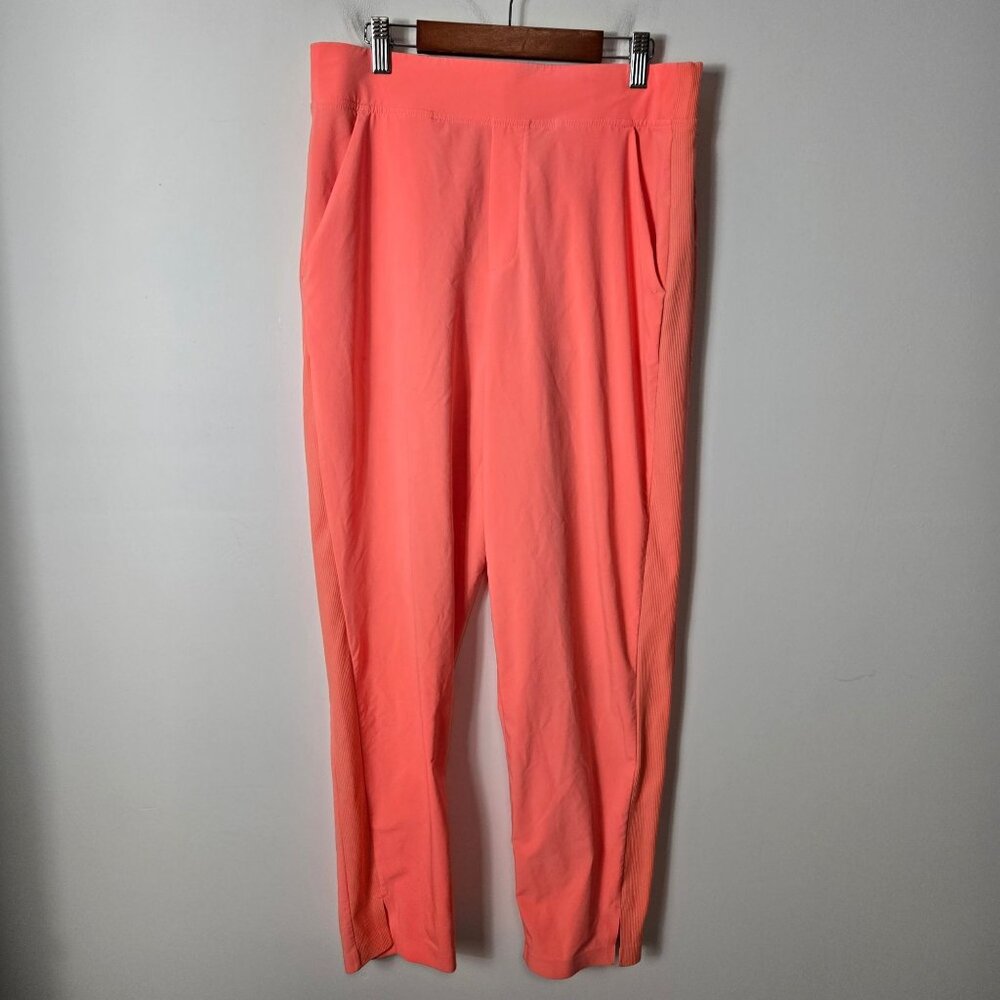 Athleta Size 8 Brooklyn Mid Rise Ankle Pant Sunset Glow Orange